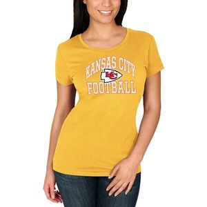 Kansas City Chiefs Women's T-Shirt - Yellow